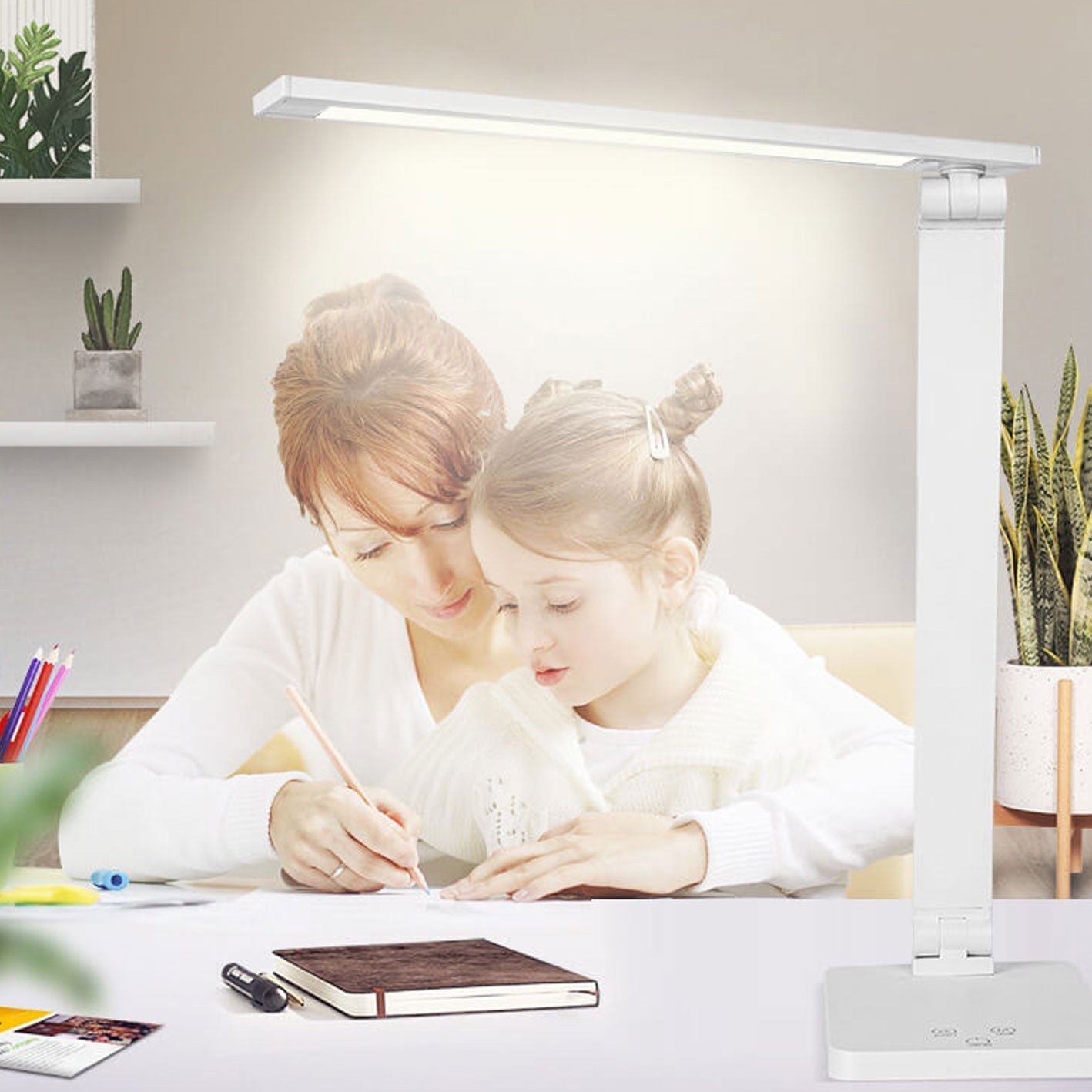 Kreative Foldable Touch Dimmable Aluminium LED Desk Lamp