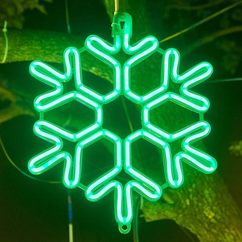 Christmas LED Waterproof Snowflake Light for Outdoor Decor