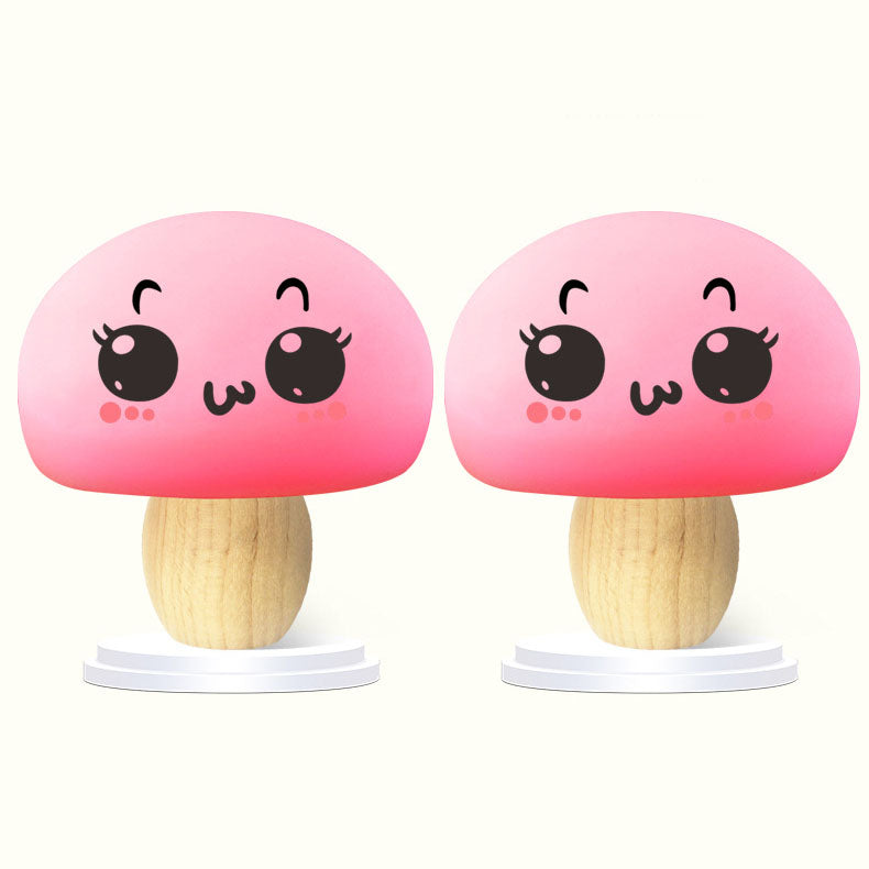 Moderne Kreative Mushroom Colour Changing Silicone Table Lamp