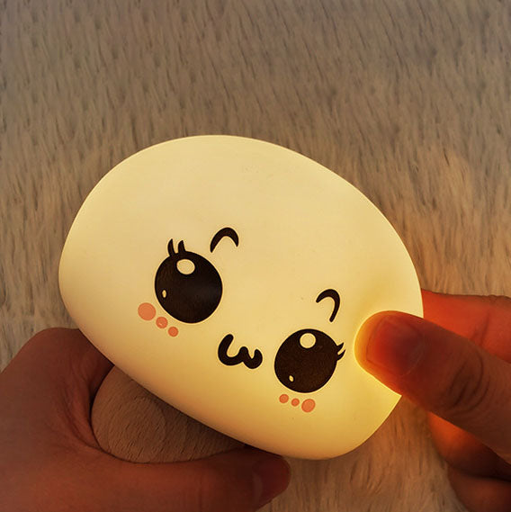Moderne Kreative Mushroom Colour Changing Silicone Table Lamp