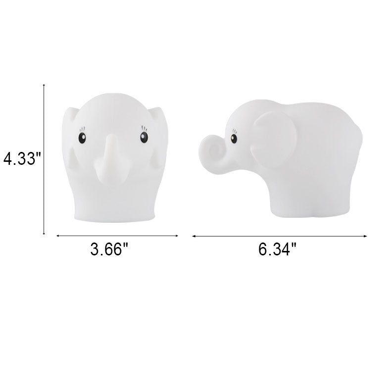 Kreativer Elefant Silicone USB LED Night Light Table Lamp