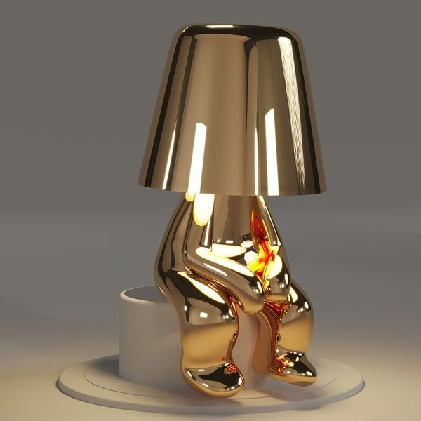 The Thinker Collection - Artistic Cordless Table Lamps with Dimmable Lighting