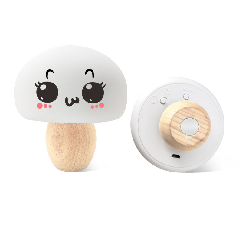 Moderne Kreative Mushroom Colour Changing Silicone Table Lamp
