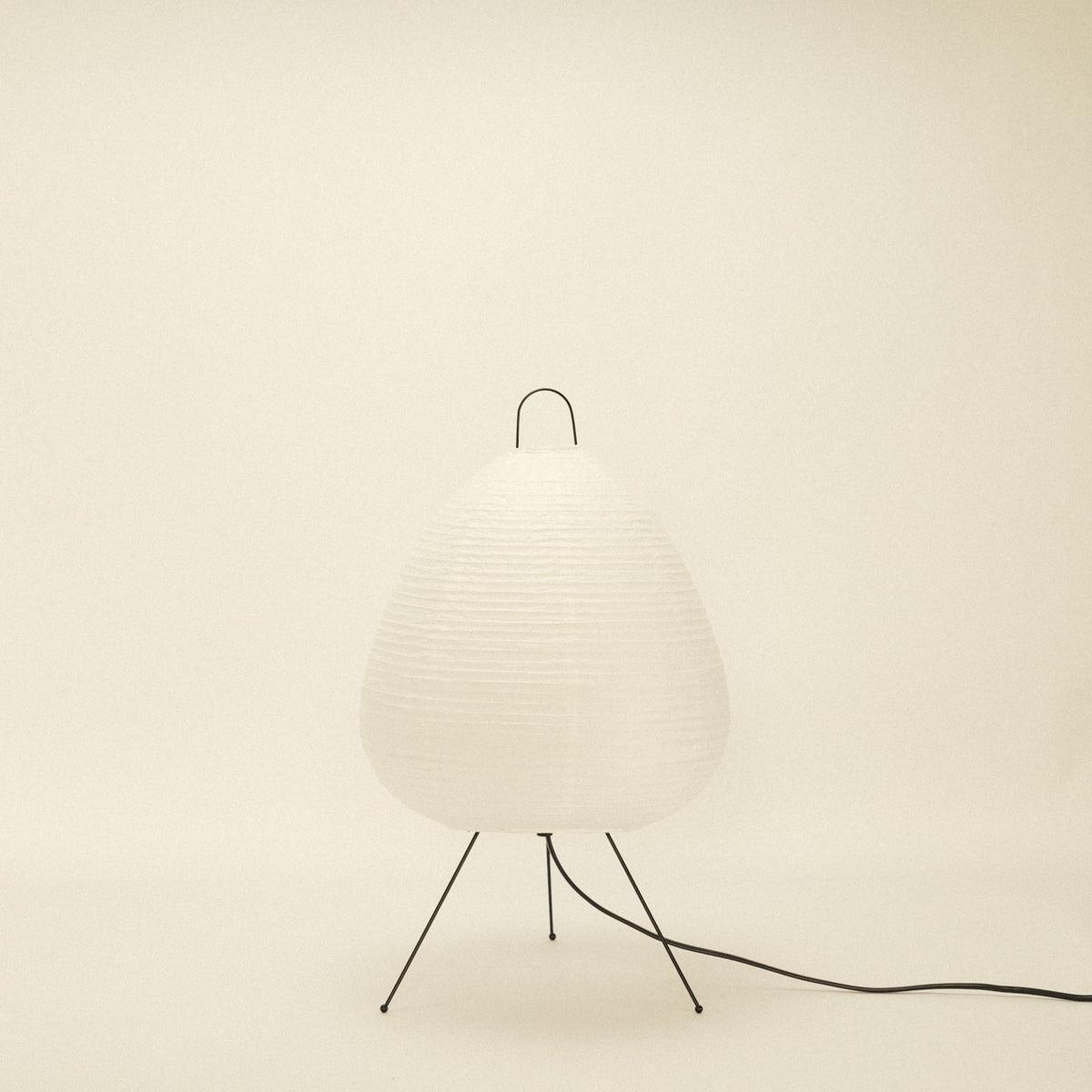 Essential Rice Paper Lamp - Handcrafted Minimalist Design with Warm Glow