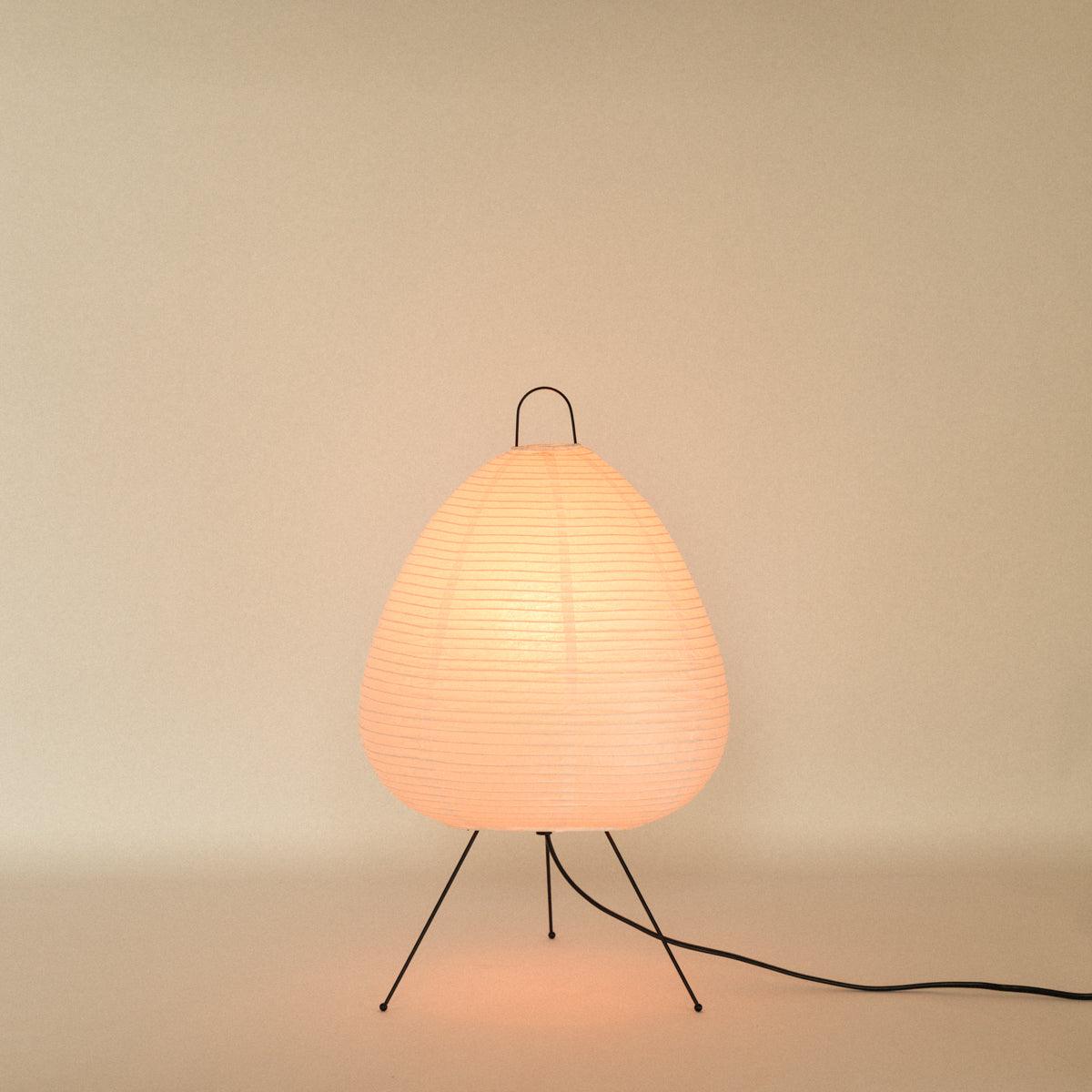 Essential Rice Paper Lamp - Handcrafted Minimalist Design with Warm Glow