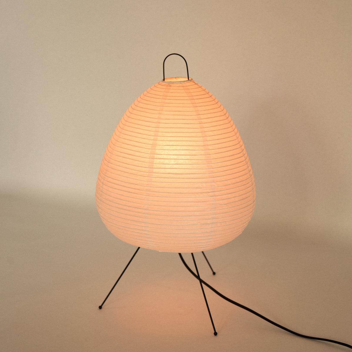Essential Rice Paper Lamp - Handcrafted Minimalist Design with Warm Glow