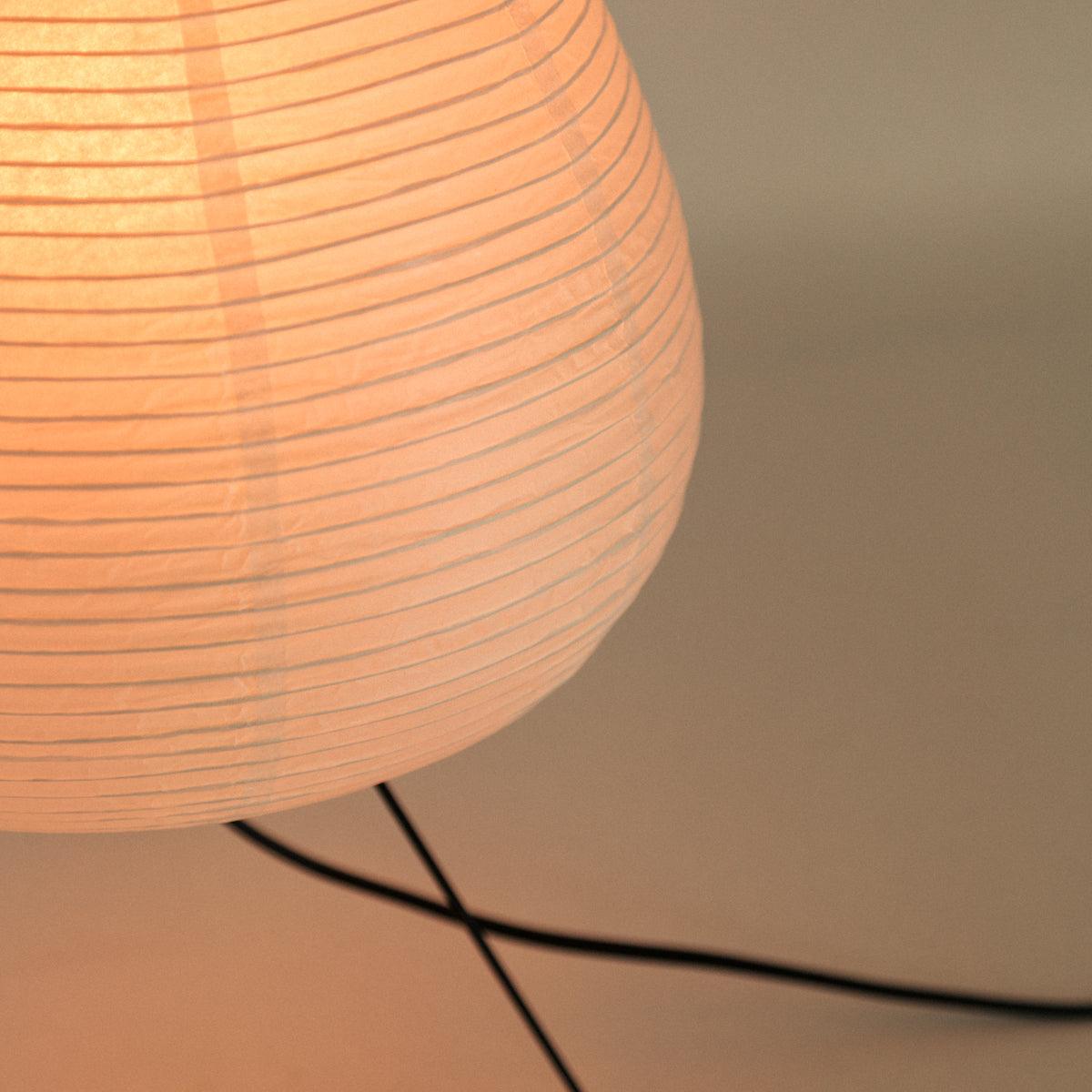 Essential Rice Paper Lamp - Handcrafted Minimalist Design with Warm Glow