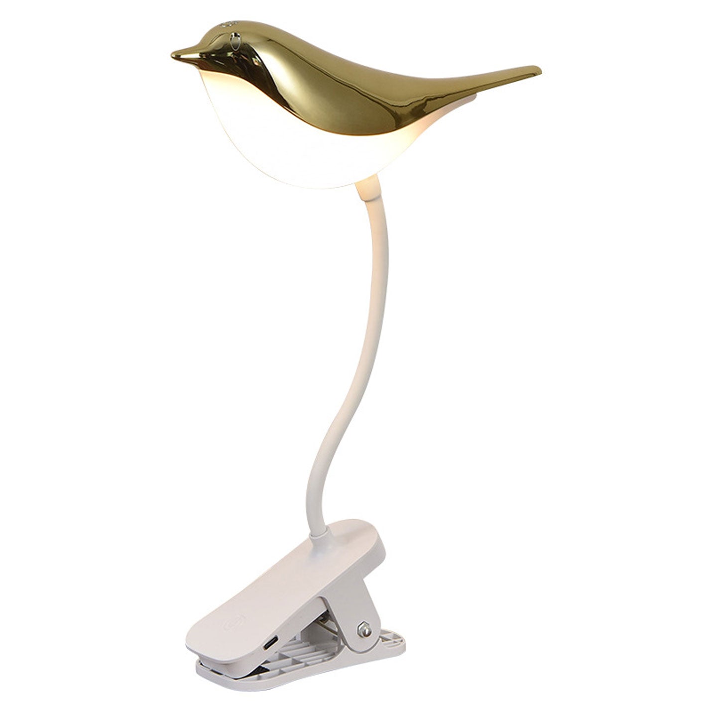 Kreative Vogel Clip USB LED Night Light Table Lamp