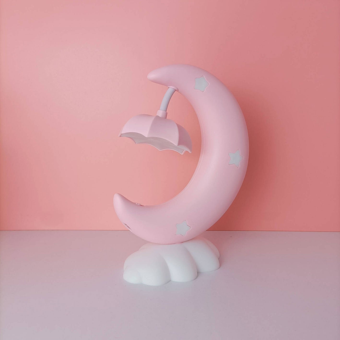 Cartoon Moon Boot Eye Protection Night LED Table Lamp