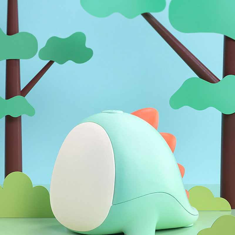 Kid-Friendly ABS Cartoon Dinosaur LED Night Light Table Lamp
