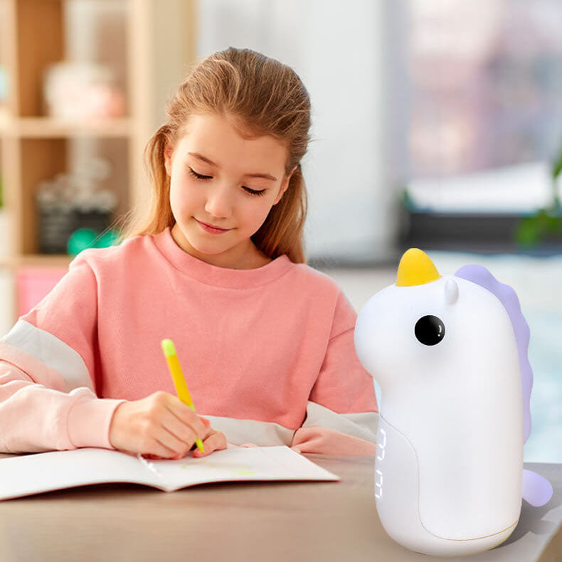 Cartoon Unicorn Timer Alarm Clock LED Night Light