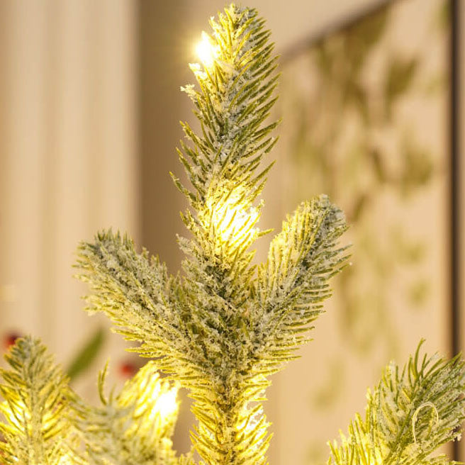 Christmas Decorative Cedar Needle Simulated Tree Light Battery Table Lamp