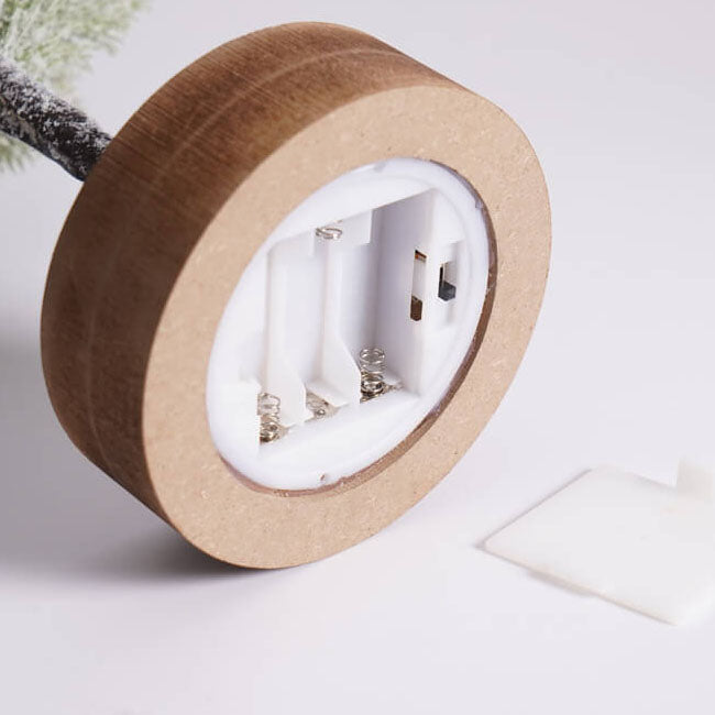 Christmas Decorative Cedar Needle Simulated Tree Light Battery Table Lamp