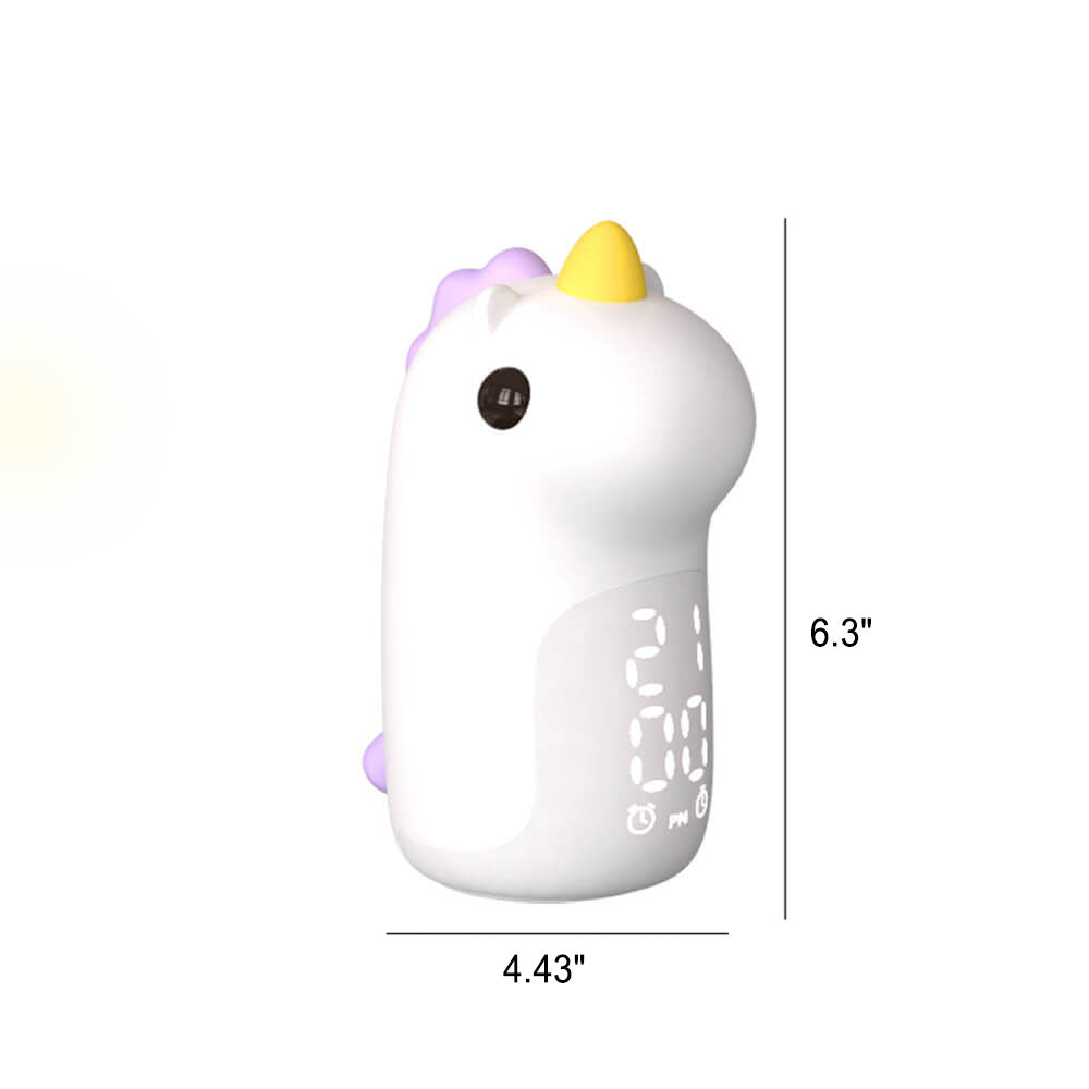 Cartoon Unicorn Timer Alarm Clock LED Night Light