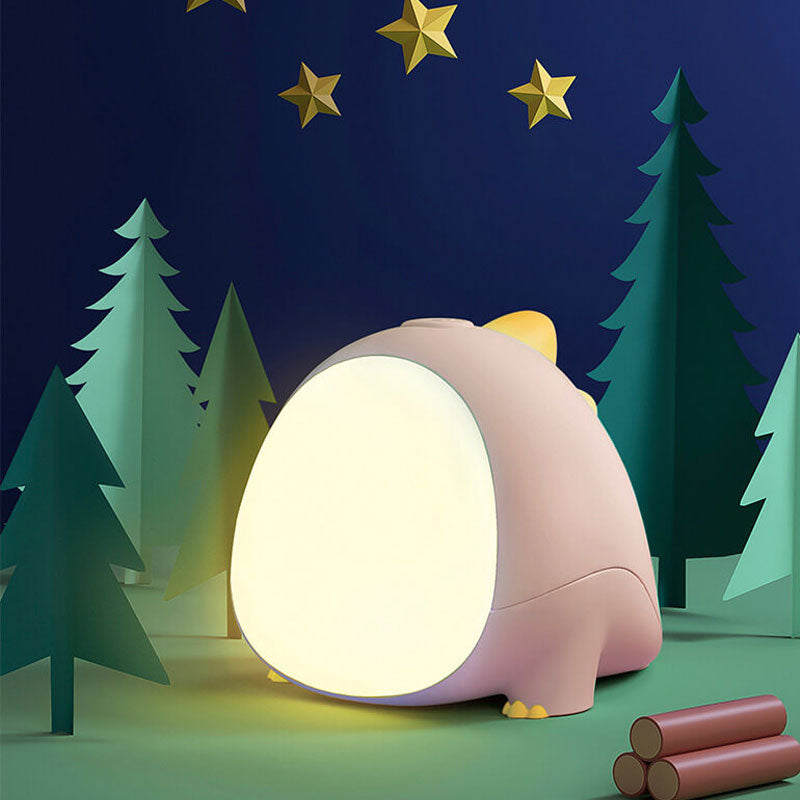 Kid-Friendly ABS Cartoon Dinosaur LED Night Light Table Lamp