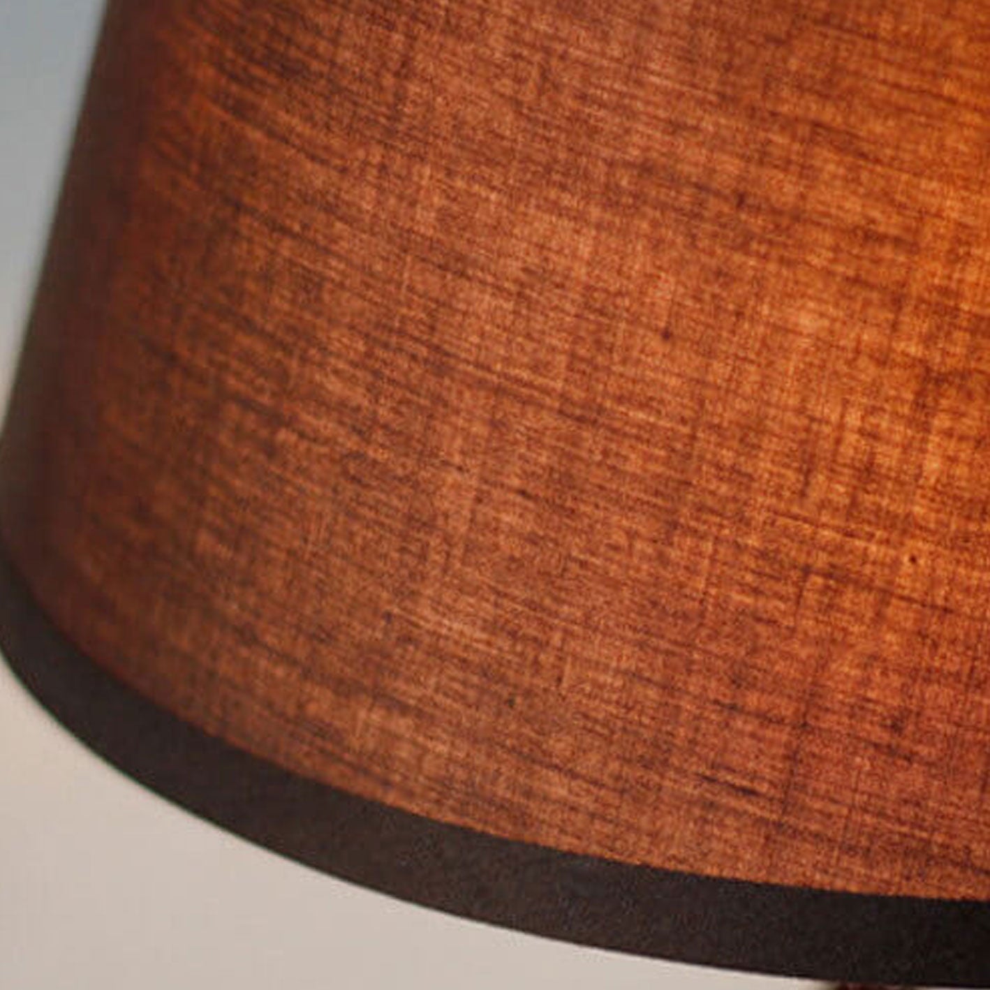 Moderne Minimalistische Solid Wood Fabric 1-Light Table Lamp