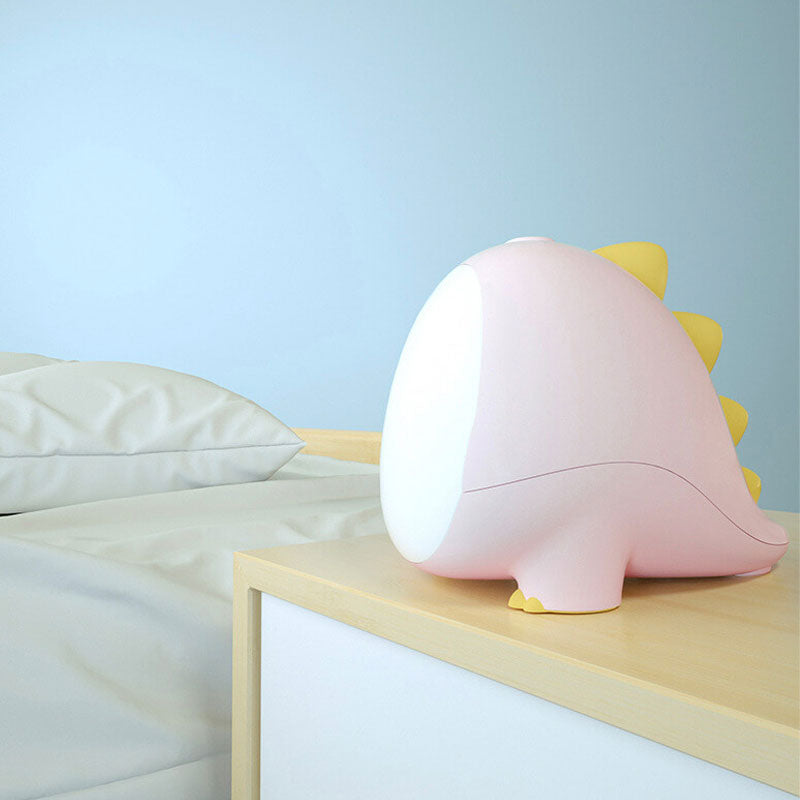 Kid-Friendly ABS Cartoon Dinosaur LED Night Light Table Lamp