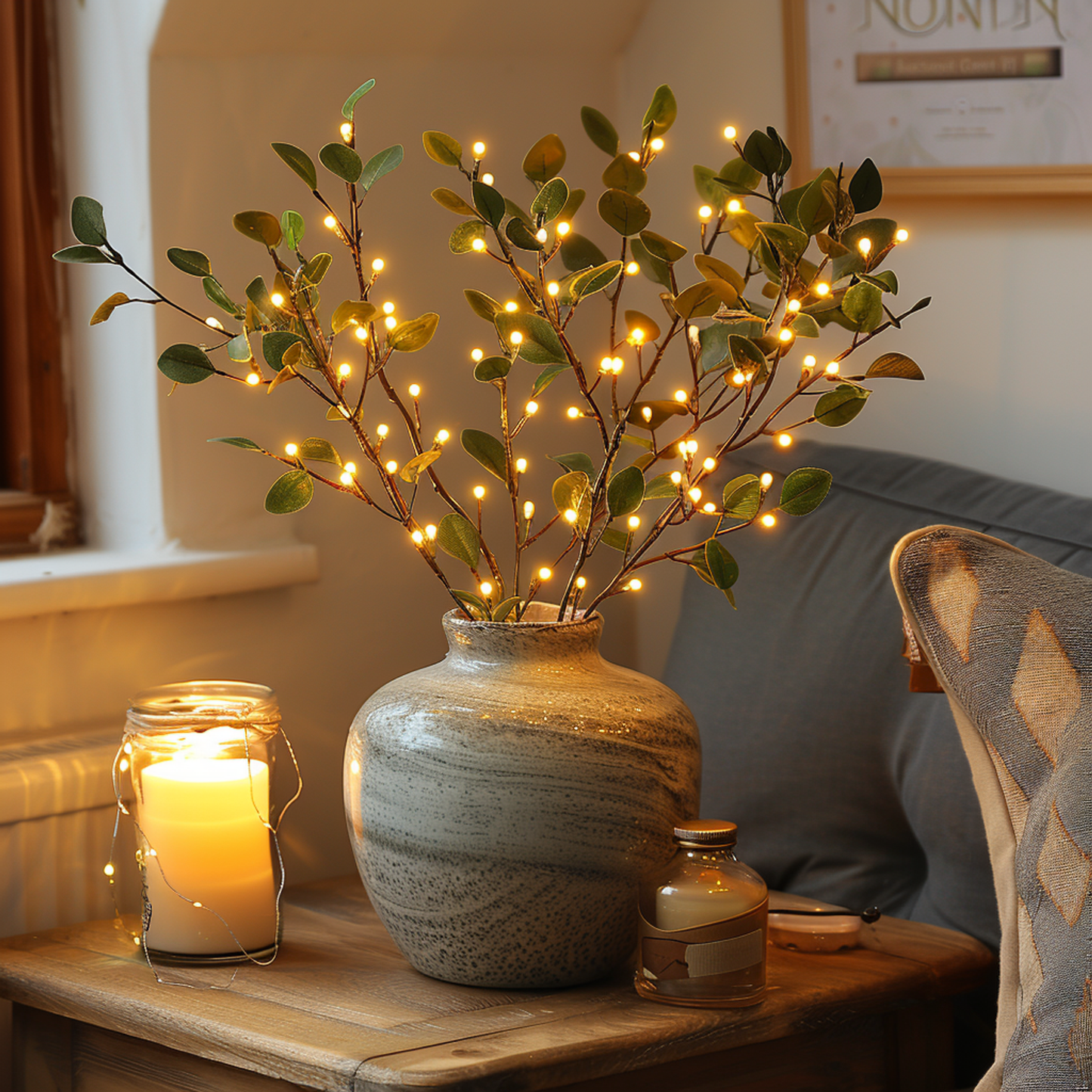 Frendorf-Olivenzweig LED Decorative Branch Light 70cm