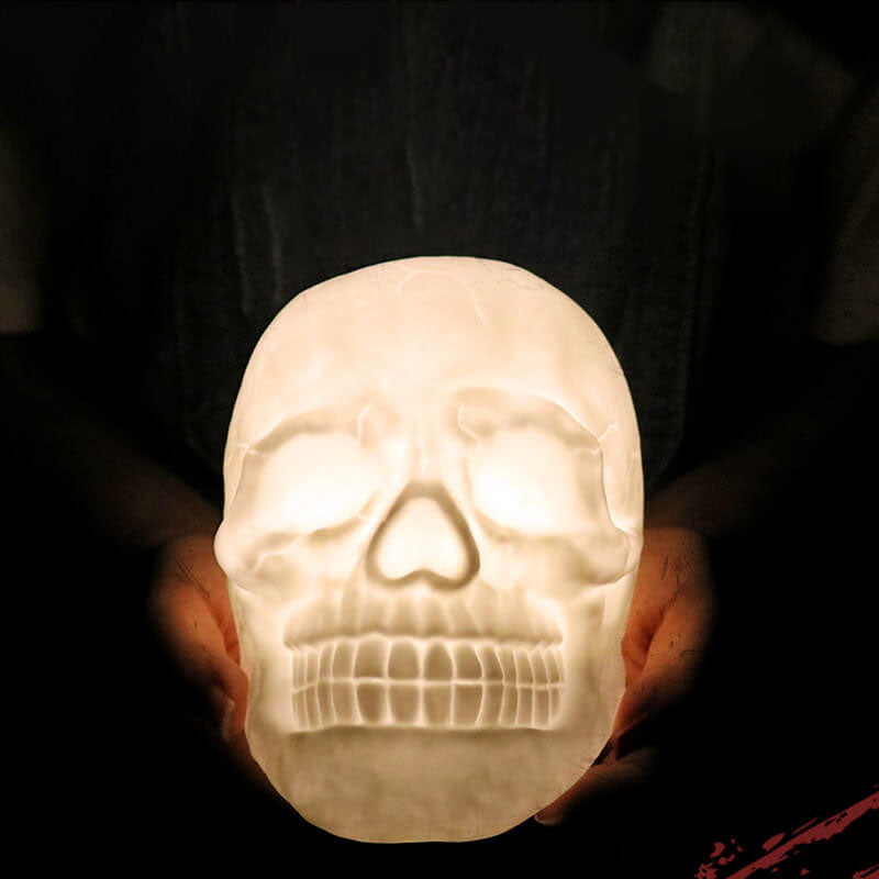 Skull RGB LED Table Lamp - Modern Decorative Light
