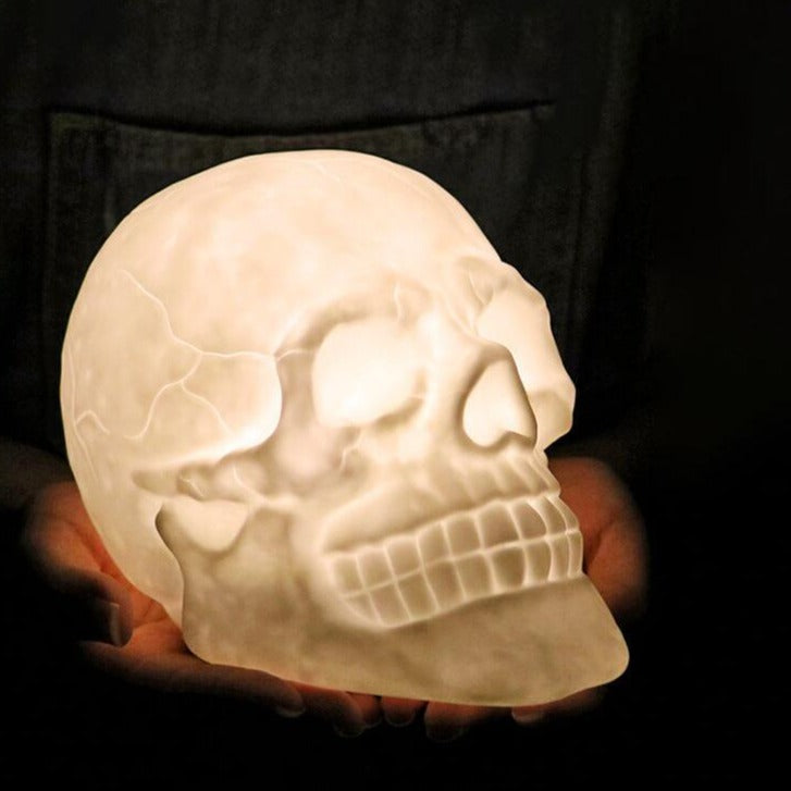 Skull RGB LED Table Lamp - Modern Decorative Light