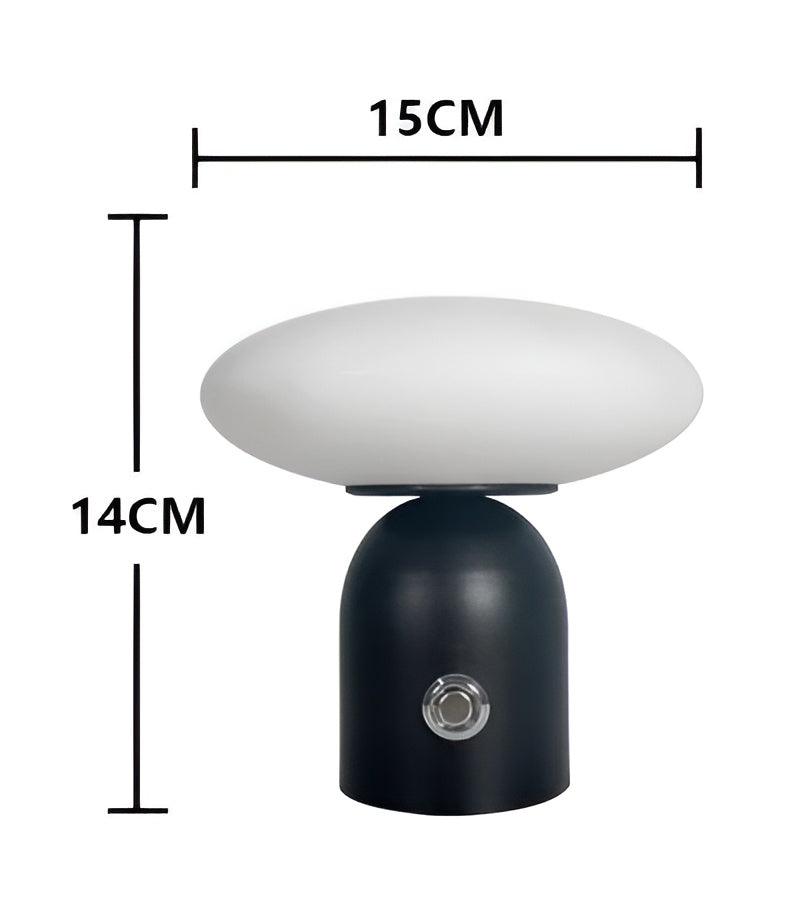 Mari - Nordic Mushroom Table Lamp Wireless Elegant Light