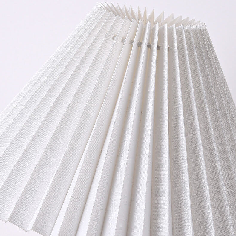 Vintage Fabric Shade Ceramic 1-Light Table Lamp Australia
