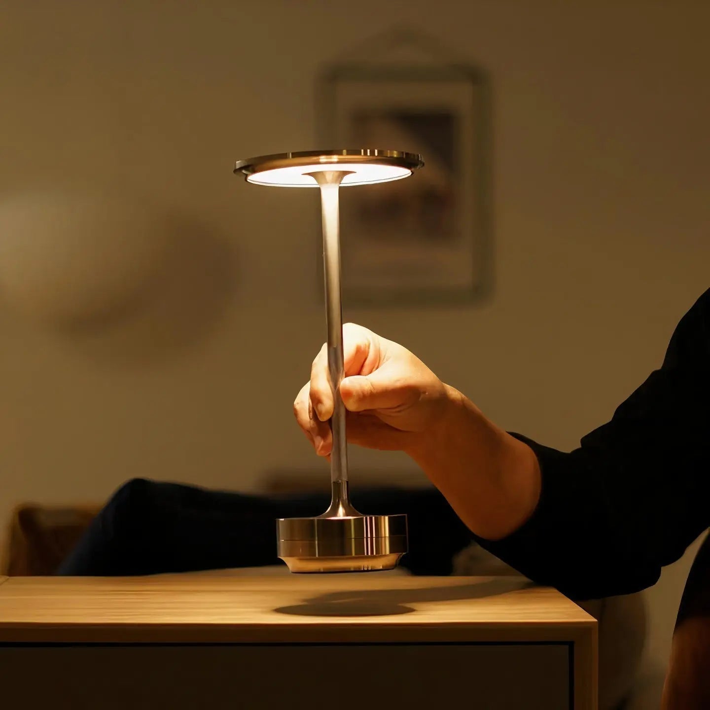 Designer Table Lamp Thomas by LumenArt - Stylish Metal Décor