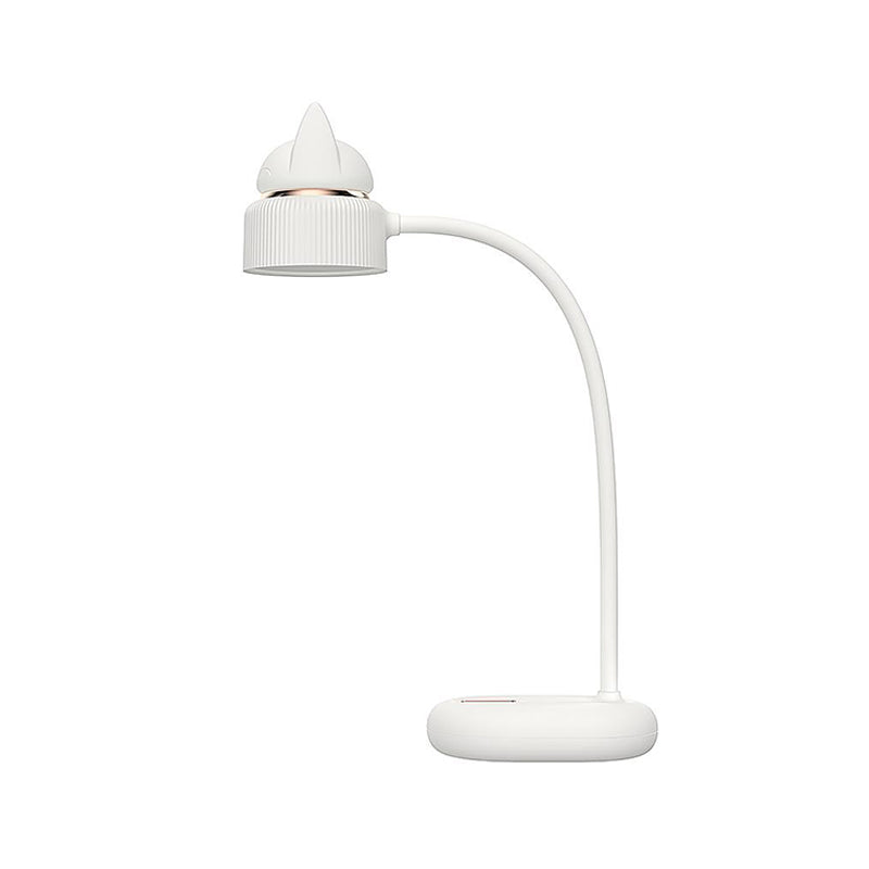 White/Pink/Green Cat Rotating Kids Table Lamp USB LED Rechargeable