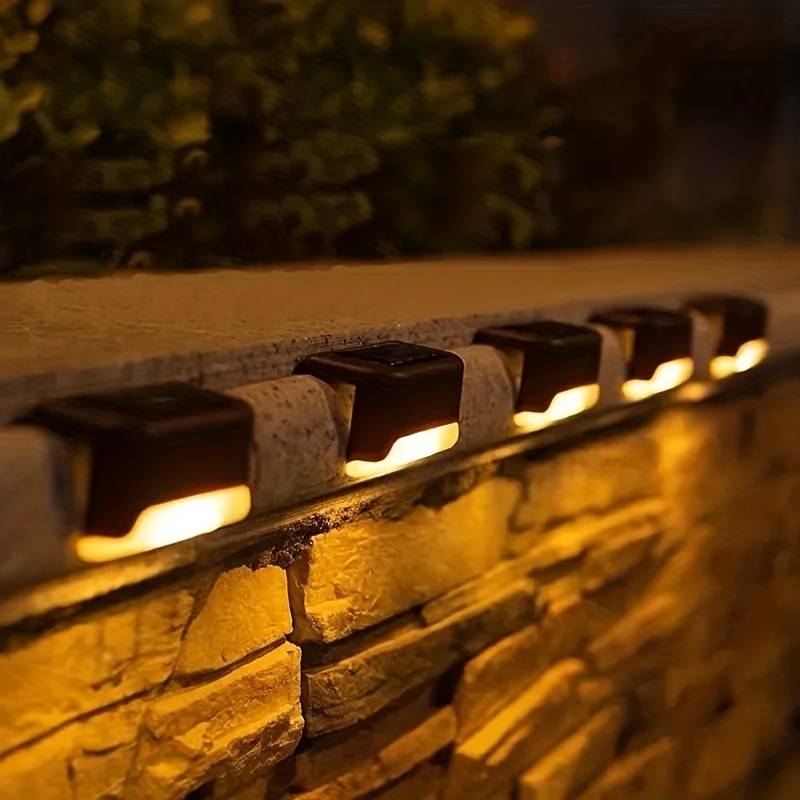 Cordless Solar LED Wall Lights - Perfect Garden Atmosphere
