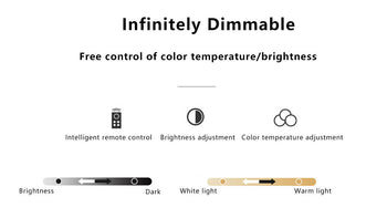 Modern Simple ABS Shade LED Table Lamp with Multiple Switch Options