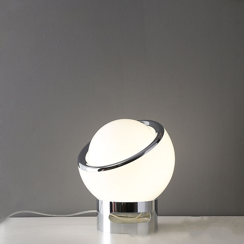 OpalGlow Bauhaus Table Lamp – Elegant and Minimalist Lighting