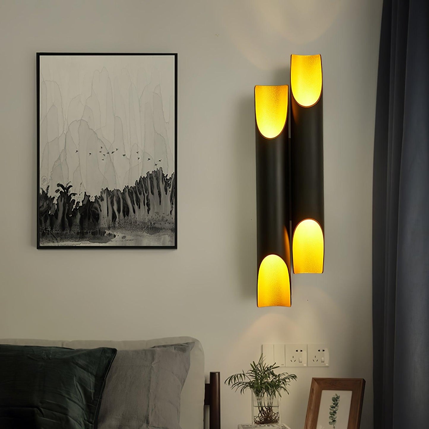 Abigali Straight Wall Lamp - Elegant LED Indoor Lighting