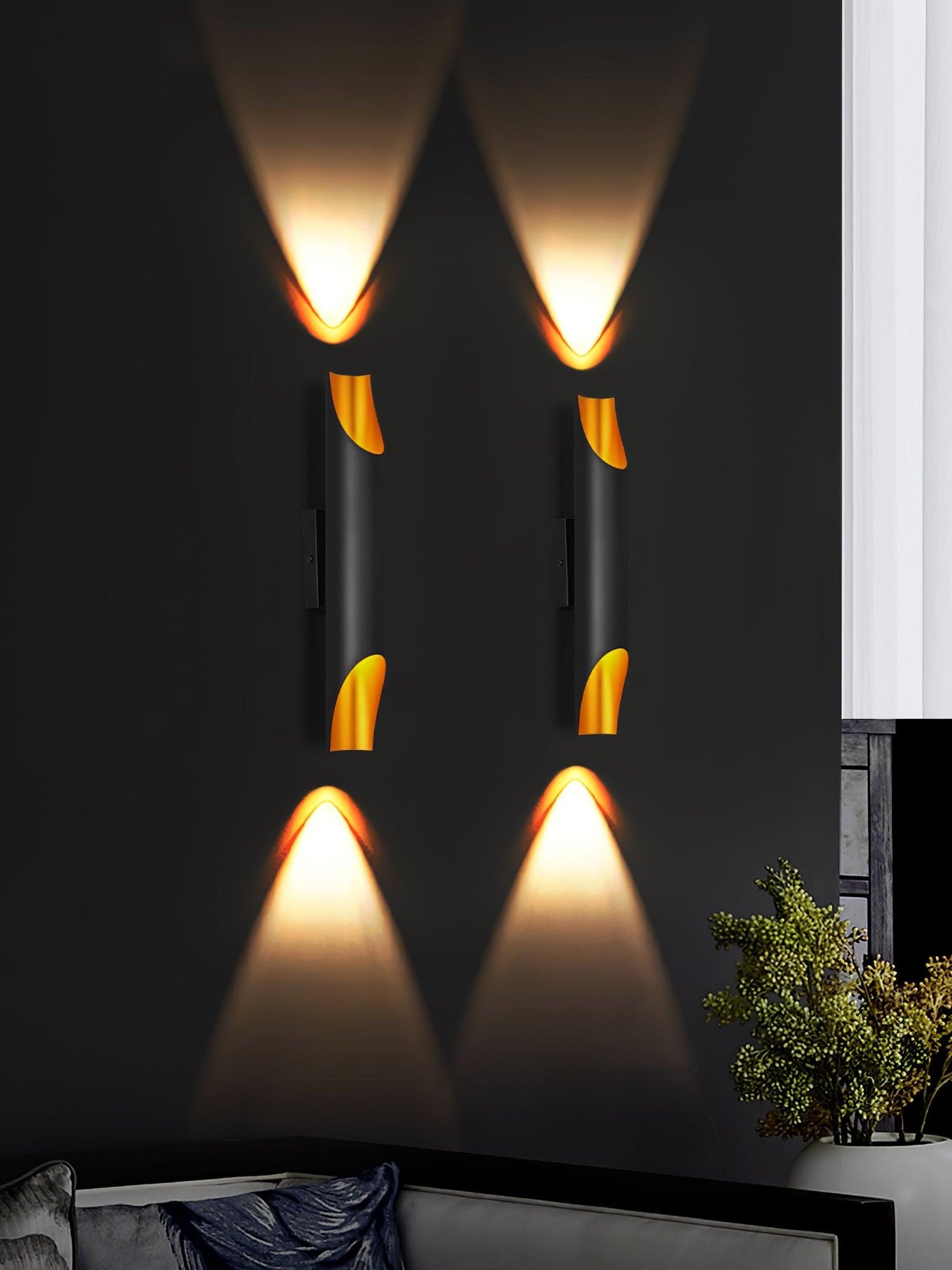Abigali Straight Wall Lamp - Elegant LED Indoor Lighting