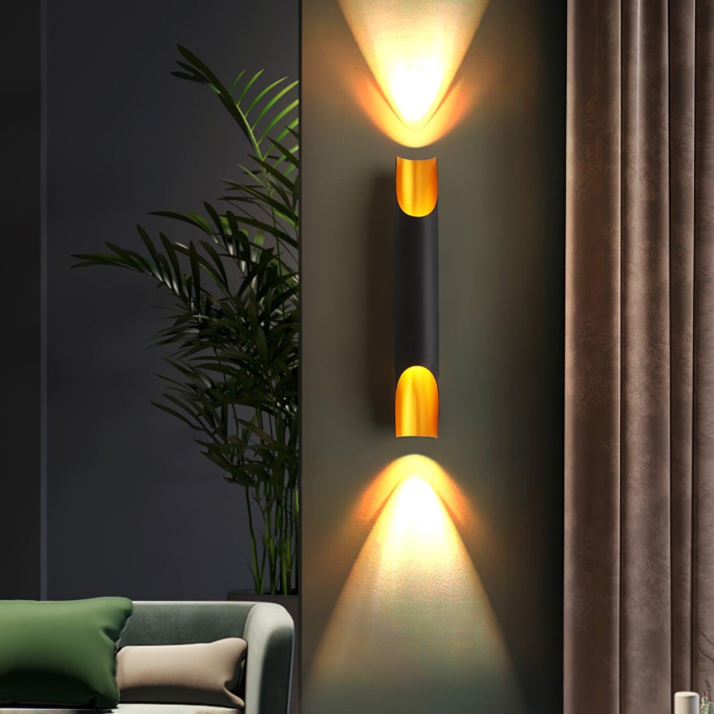 Abigali Straight Wall Lamp - Elegant LED Indoor Lighting