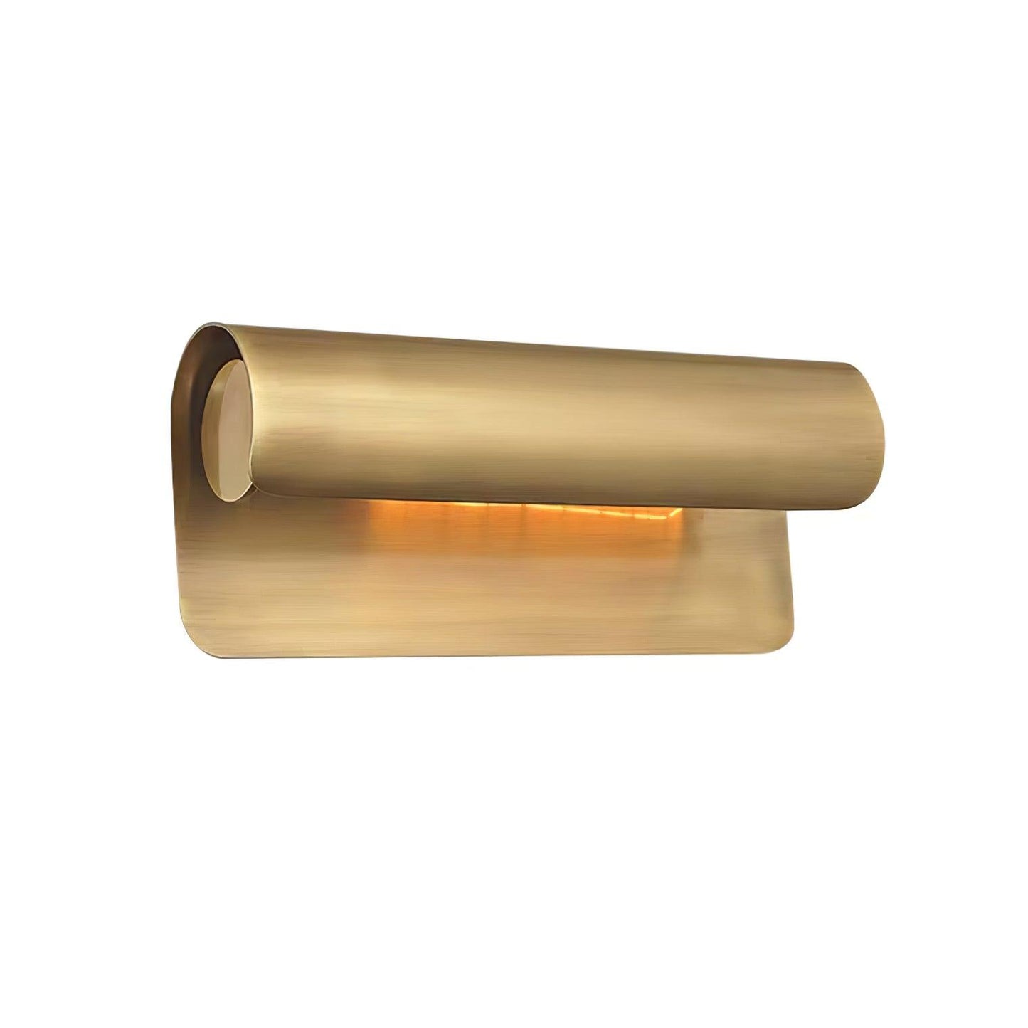 Accord Wall Sconce LED Light Brushed Brass Indoor Pair
