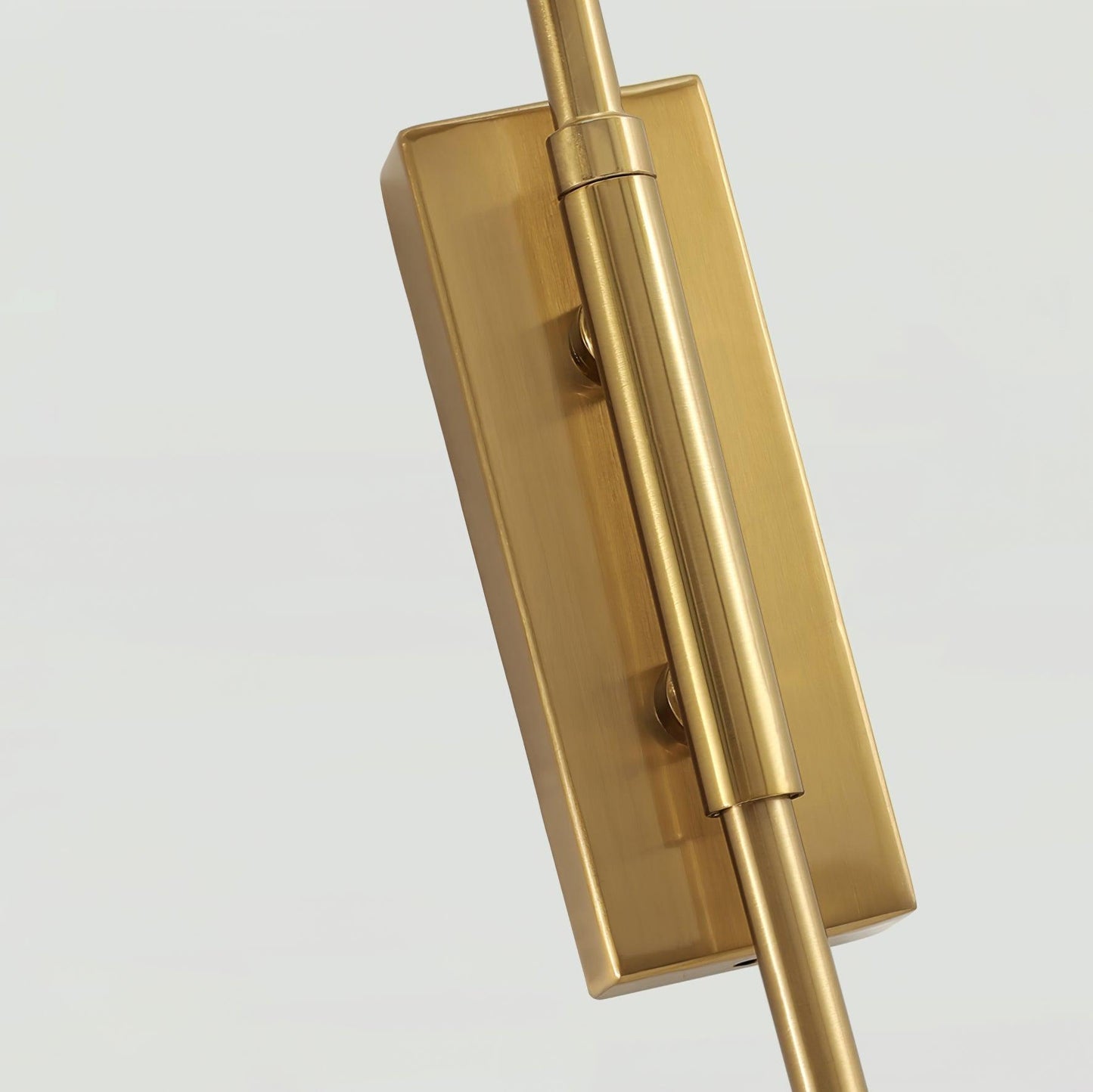 Adjustable Arm Plug In Wall Lamp with Rotatable Shade