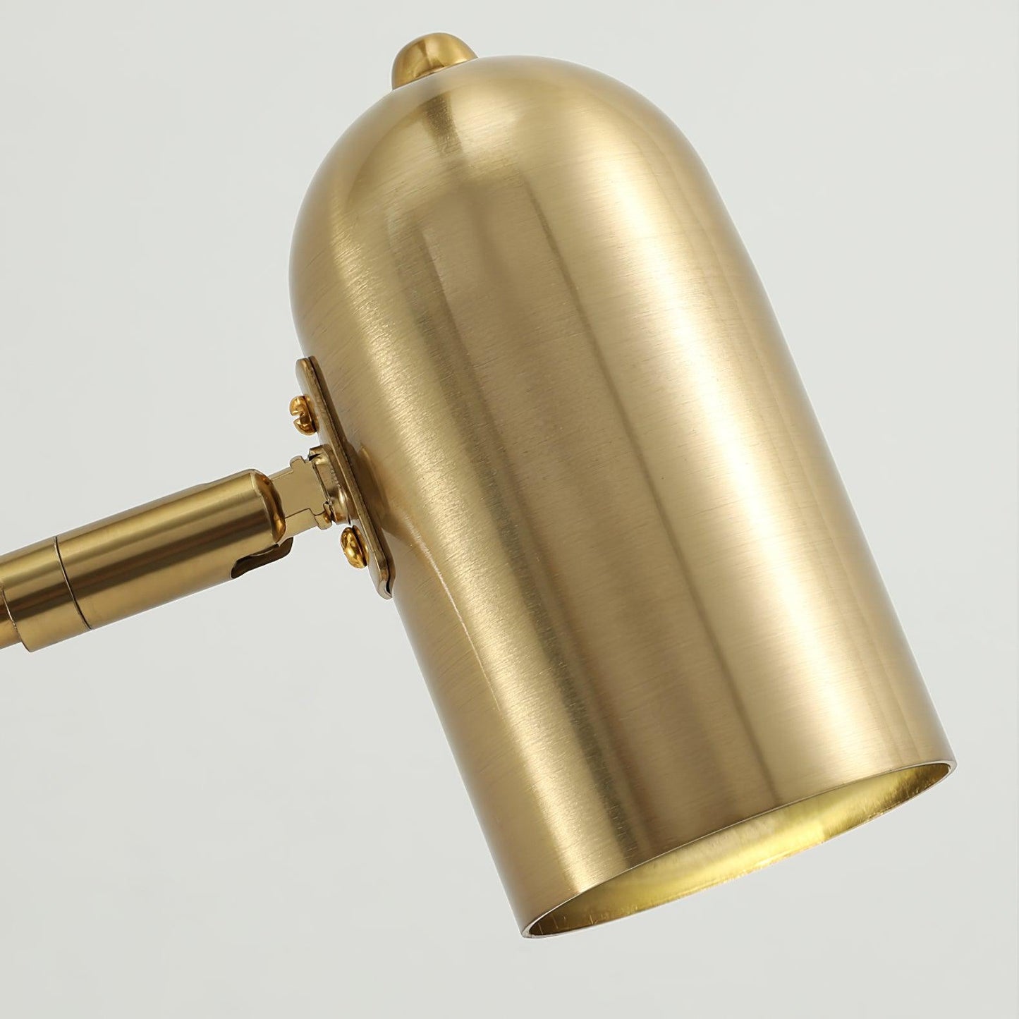Adjustable Arm Plug In Wall Lamp with Rotatable Shade