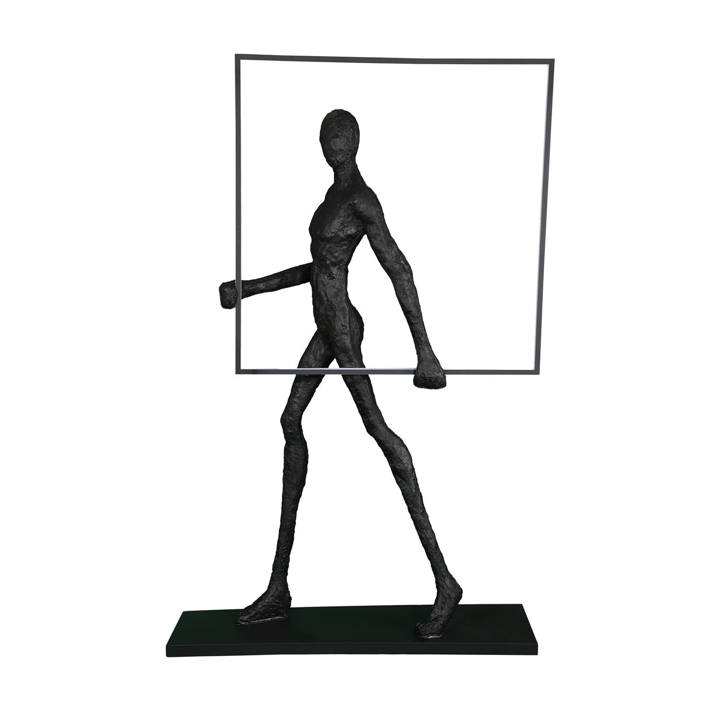 Aeon Sculpture Floor Lamp with Integrated LED, Modern Design