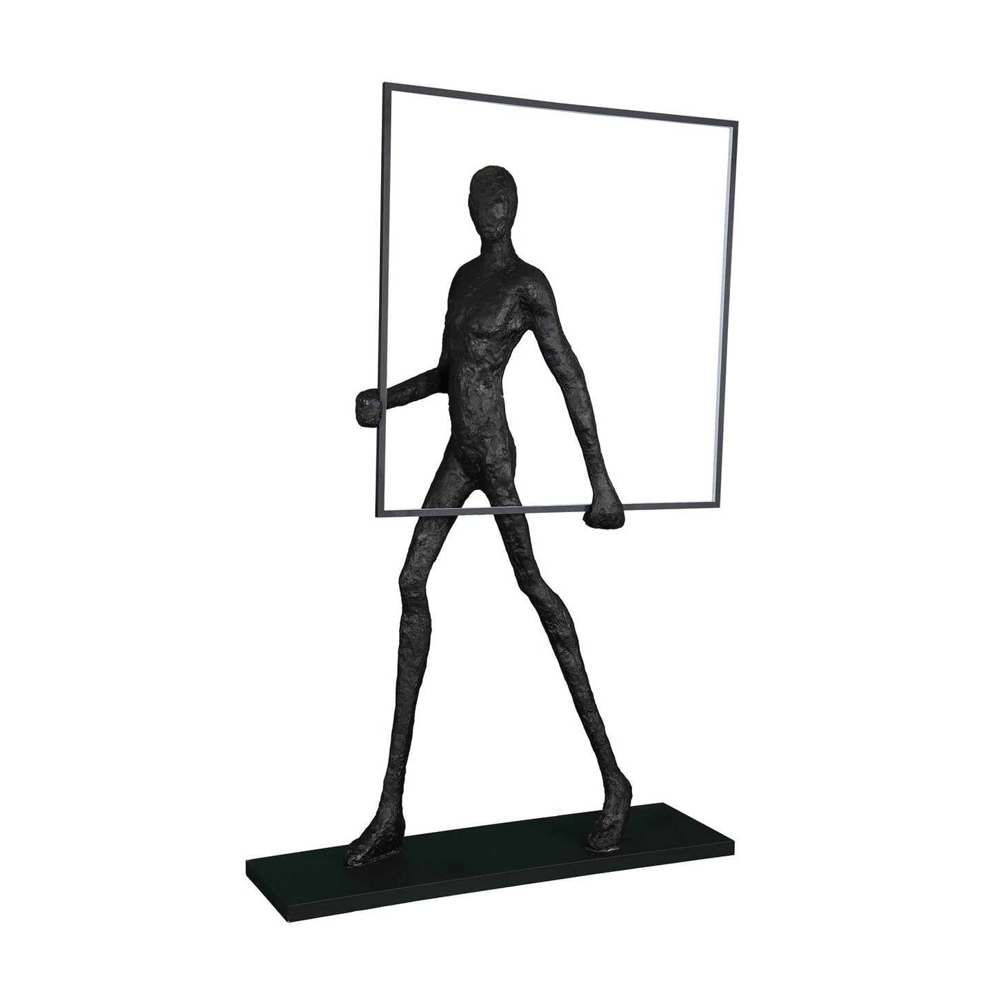 Aeon Sculpture Floor Lamp with Integrated LED, Modern Design