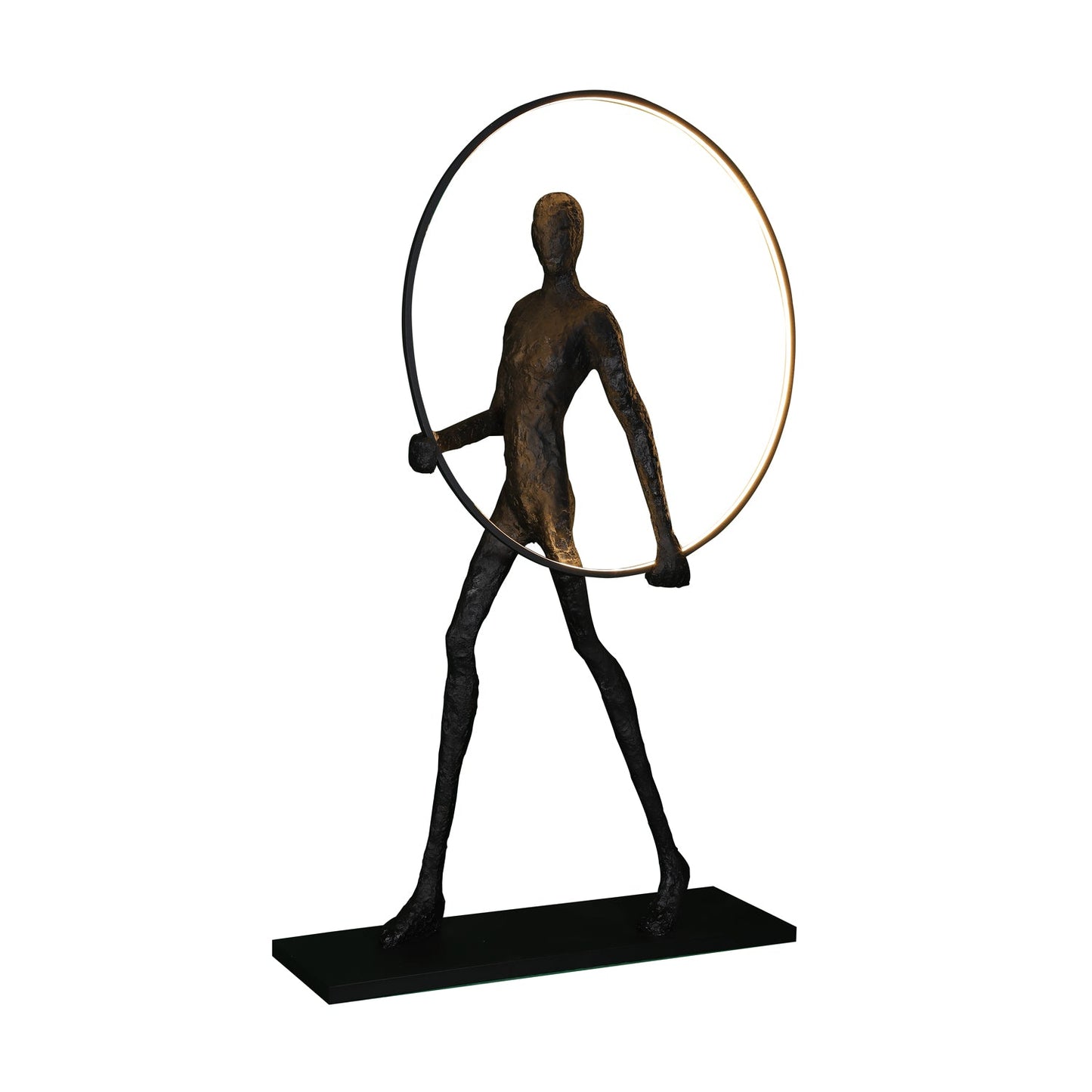 Aeon Sculpture Floor Lamp with Integrated LED, Modern Design