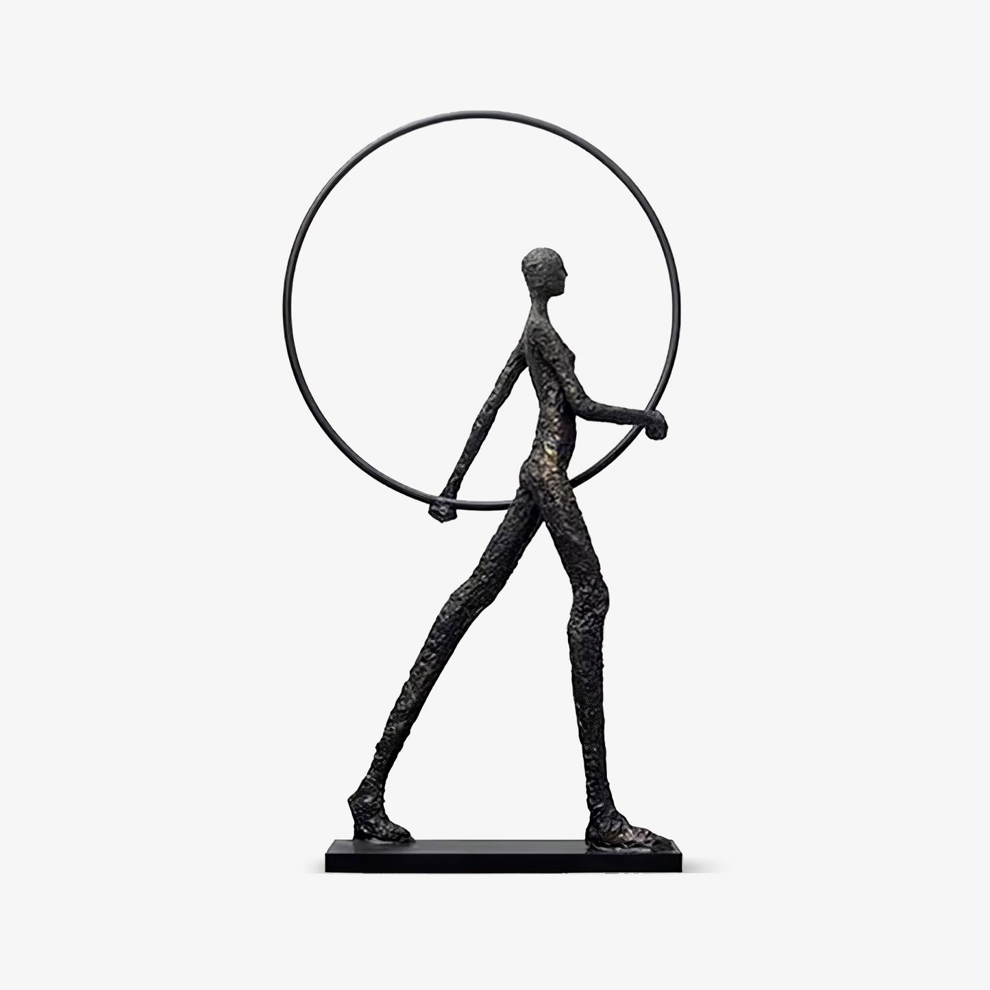 Aeon Sculpture Floor Lamp with Integrated LED, Modern Design