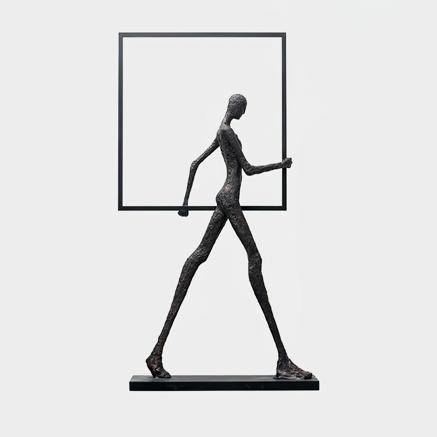 Aeon Sculpture Floor Lamp with Integrated LED, Modern Design