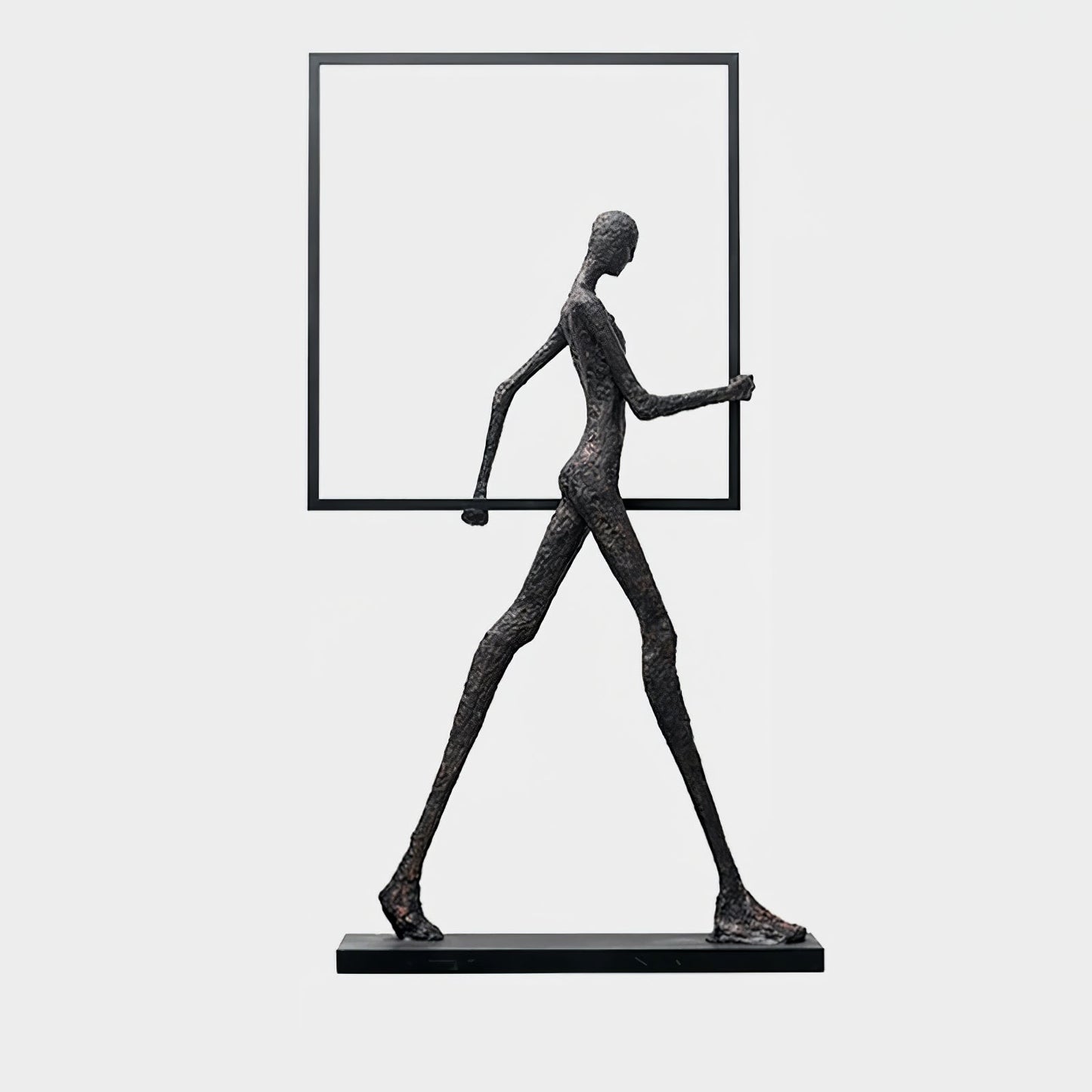 Aeon Sculpture Floor Lamp with Integrated LED, Modern Design
