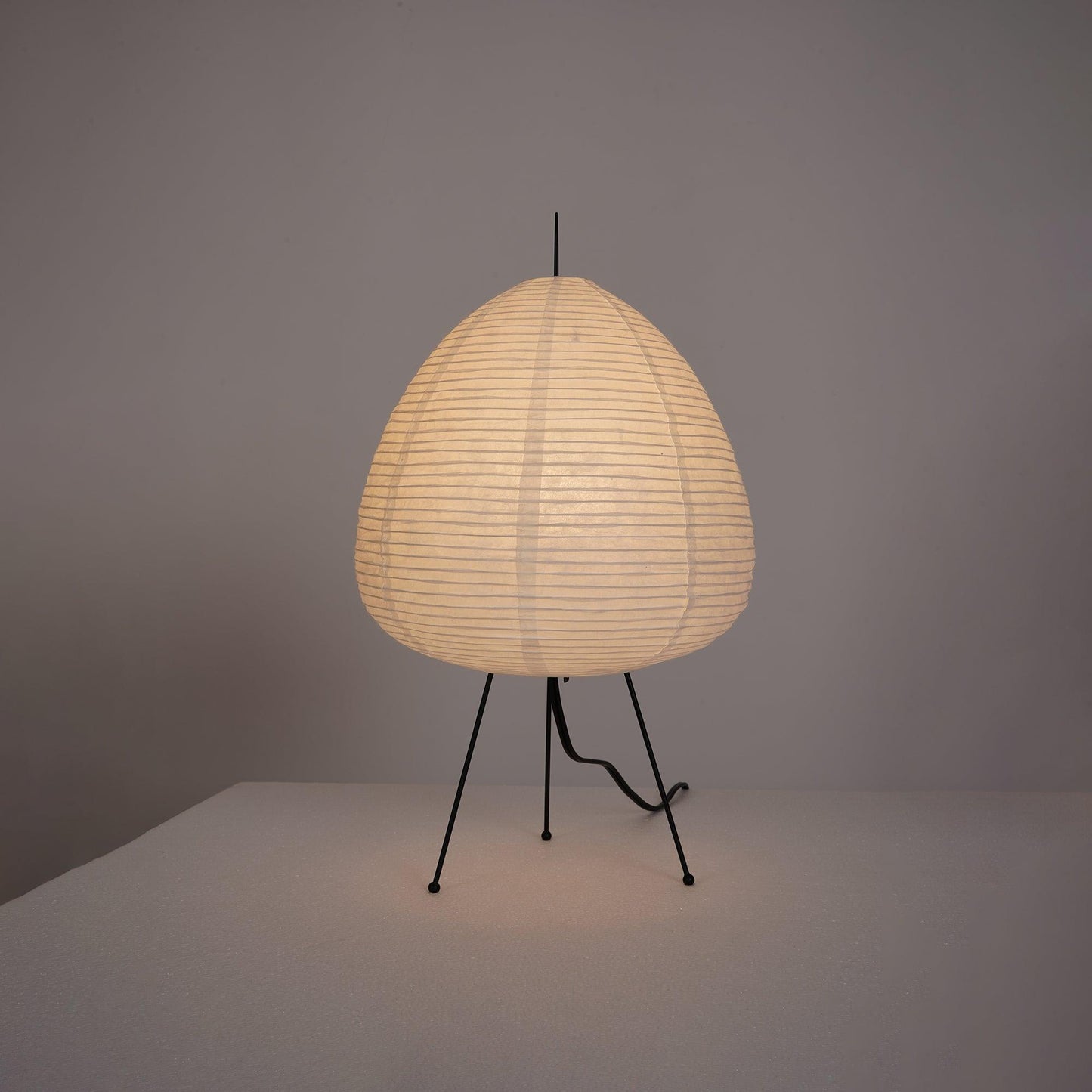 Papier Tischlampe - Japanese Style LED Table Lamp, Elegant Design