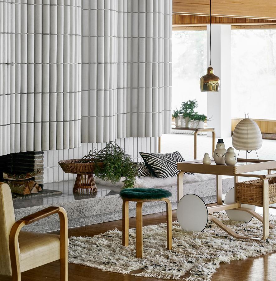 Papier Tischlampe - Japanese Style LED Table Lamp, Elegant Design