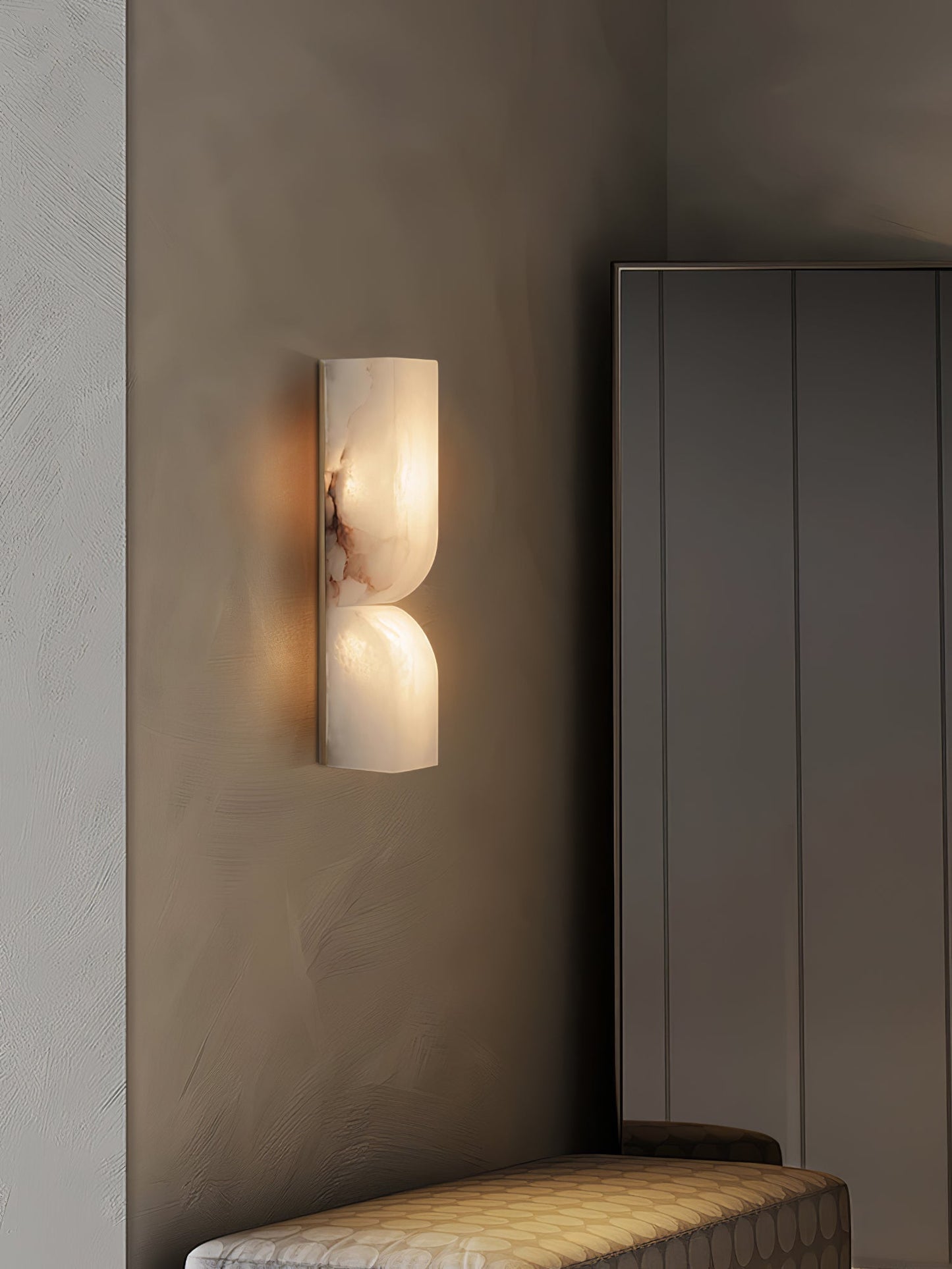 Alabaster Essence Wall Sconce LED Dimmable Indoor Lighting