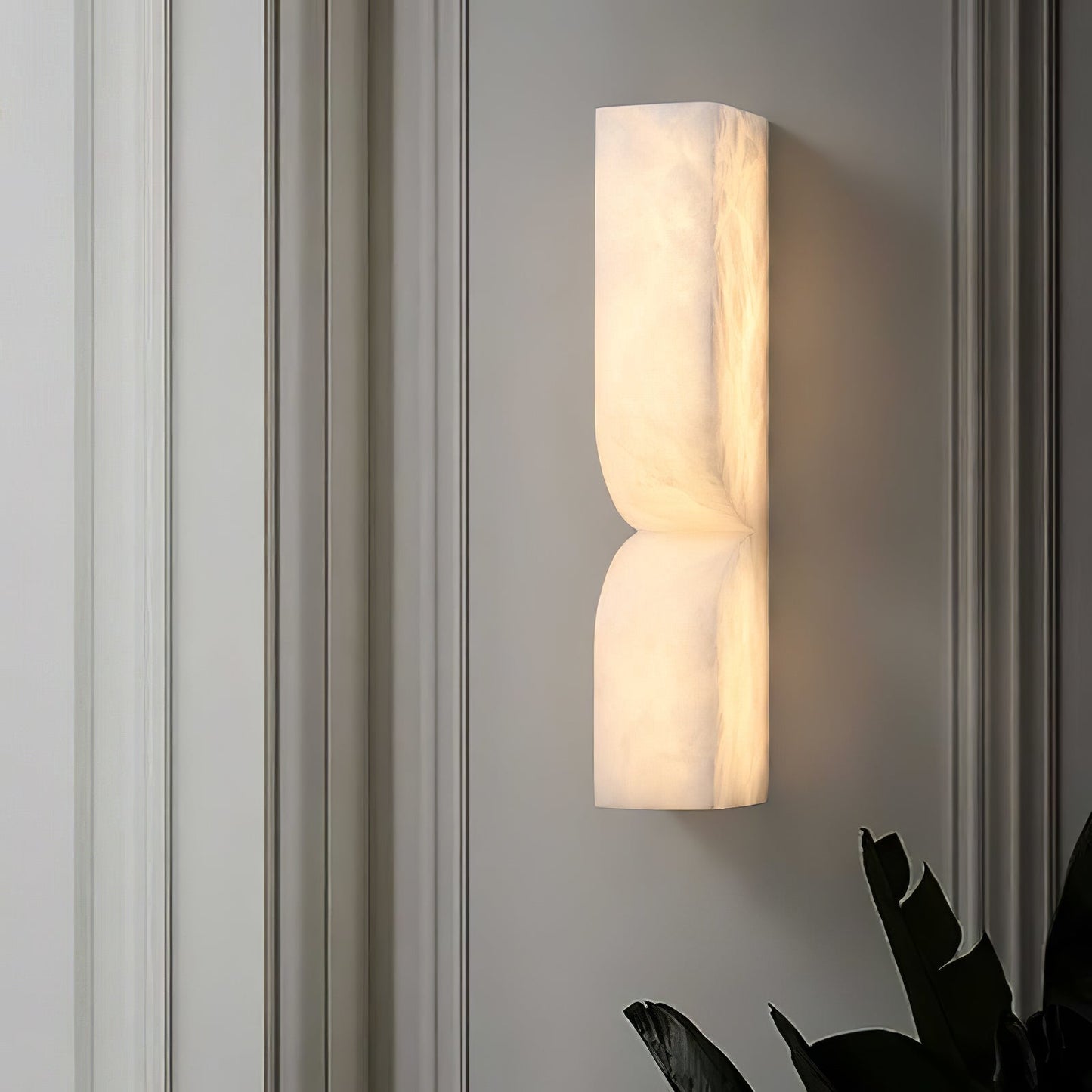 Alabaster Essence Wall Sconce LED Dimmable Indoor Lighting