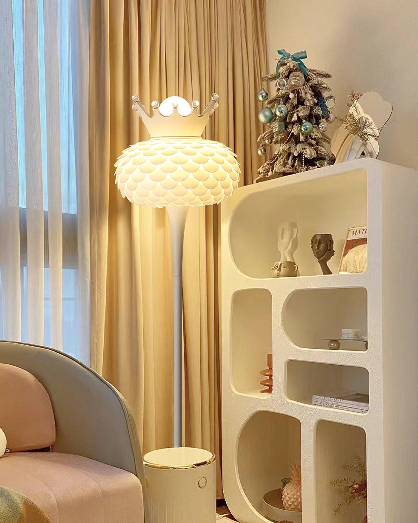 Aluvia Crown Floor Lamp LED Indoor Lighting - Modern Design