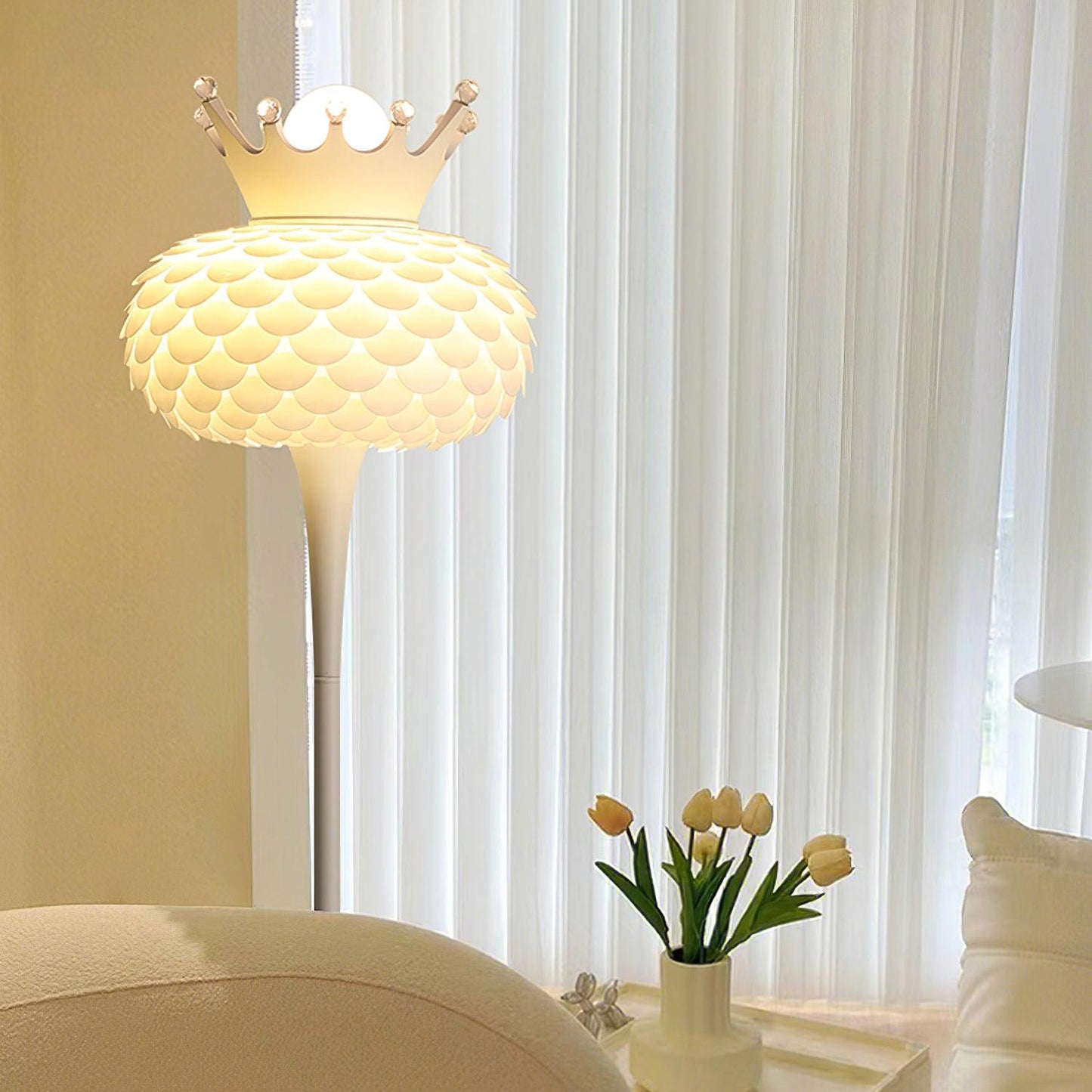 Aluvia Crown Floor Lamp LED Indoor Lighting - Modern Design