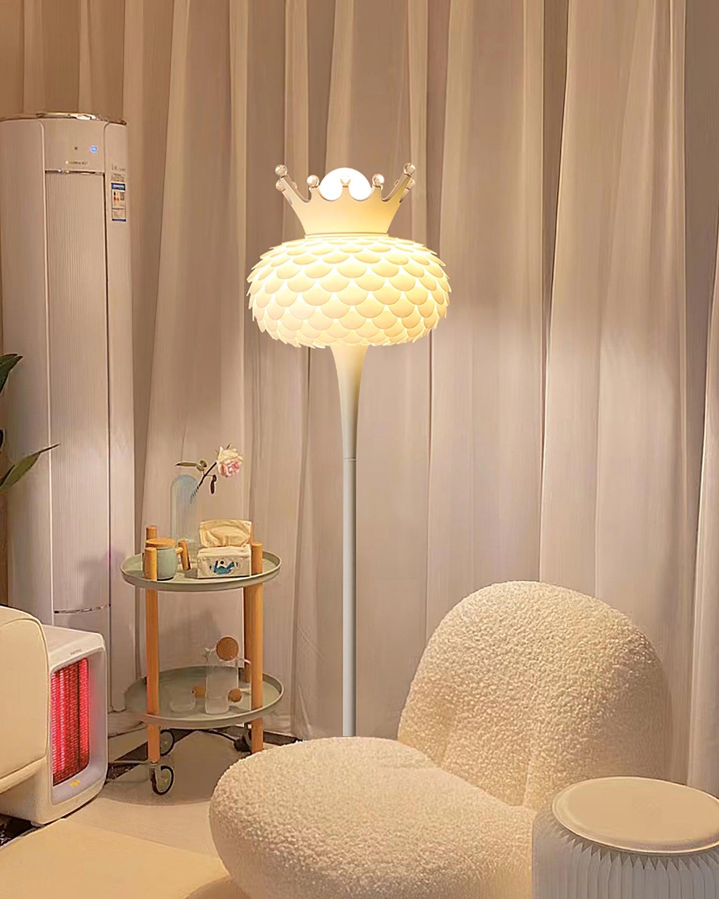 Aluvia Crown Floor Lamp LED Indoor Lighting - Modern Design